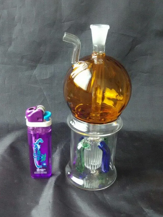 On the ball under the four claw hookah glass bongs accessories , Unique Oil Burner Glass Pipes Water Pipes Glass Pipe Oil Rigs Smoking with