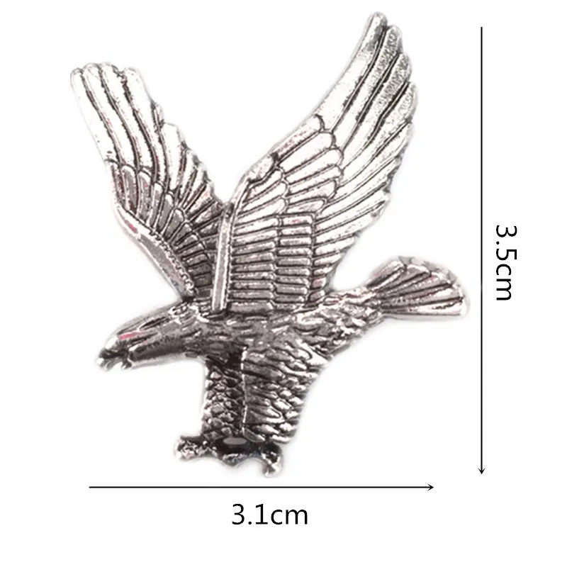 Wholesale Unisex Eagle Shirt Brooch Pin Collar Button Stud Brooches Women Men Jewelry