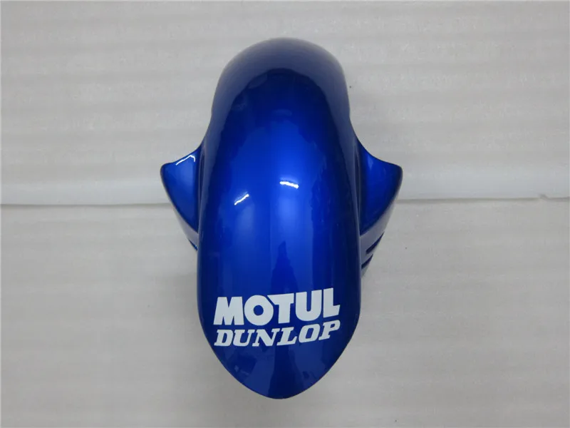 3 Present New Hot ABS Motorcykel Fairing Kit 100% Fit för 2005 Yamaha YZF R6 YZF-R6 2005 YZFR6 YZFR6 2005 Blue White