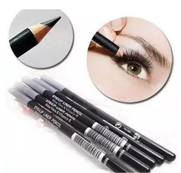 120 pcs HOT bonne qualité La plus basse meilleure vente bonne vente Date EyeLiner Lipliner Crayon noir et marron couleurs