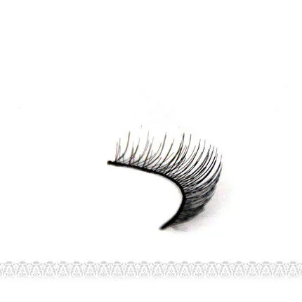 Wholesale-Of New Women Lady Black Cross False Eyelashes Soft Long Makeup Eye Lashes Extension Tools