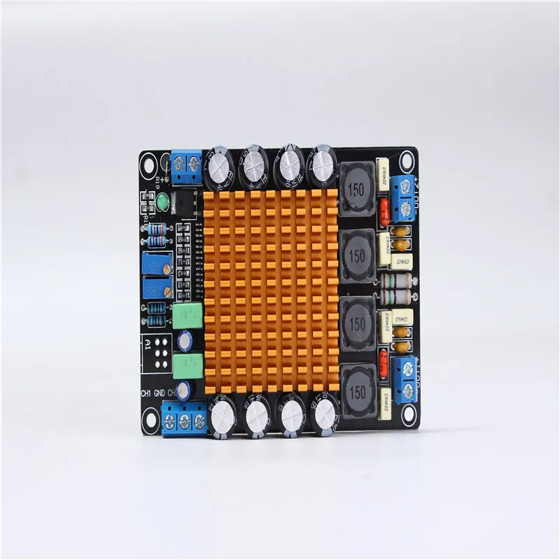 Freeshipping TK2050 50W+50W Dual Channel Class T HIFI Stereo Audio Amplifier Board DC12V 20V