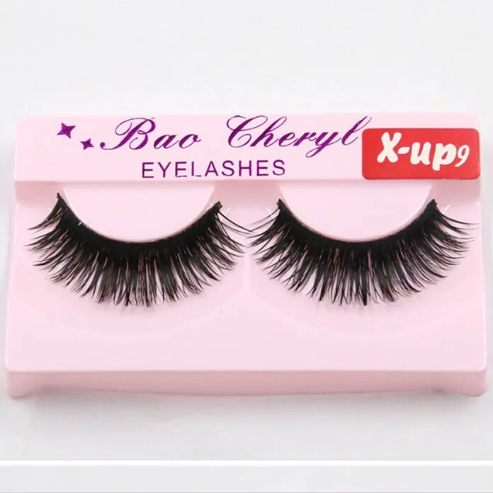 Very Beautiful black thick Eyelashes Winged fake lashes Eyelashes Individual False Eyelashes new For Lashes Free Shipping