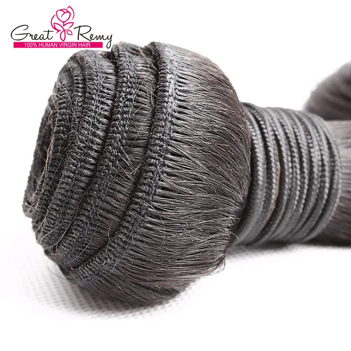 3 pz / lotto 834 pollici tessuto dei capelli umani tingibili colore naturale ondulato capelli indiani onda del corpo capelli tesse Greatremy hairextensions