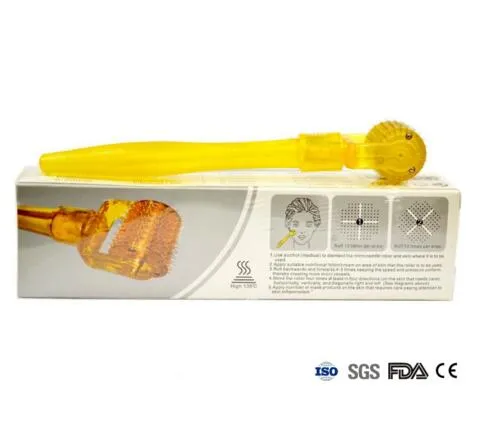 Nya 200 nålar Titanium Derma Roller Health Skin Roller Micro Stretch Marks -Factory Supply