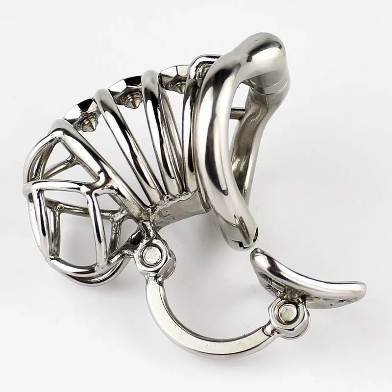 Male Belt Stealth Lock Cock Cage With Adjustable Scrotum Massage Stimulate Device BDSM Sex Toys5945532