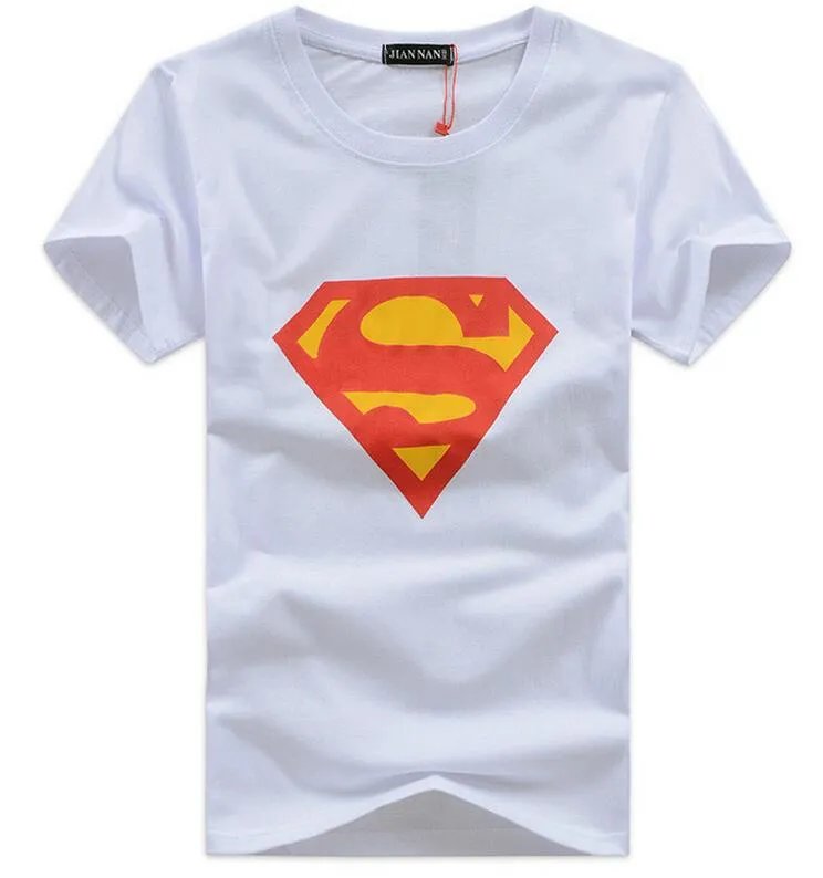 Gratis frakt! Det nya märket av Mäns Mäns Sommar Superman's Short Sleeve T-shirt Man Half Sleeve M - 5 XL