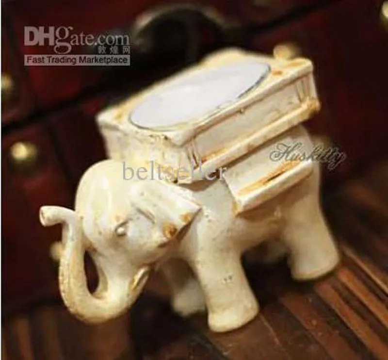 Lucky Elephant Candles Holder Tea Light Candles Holder Wedding Birthday