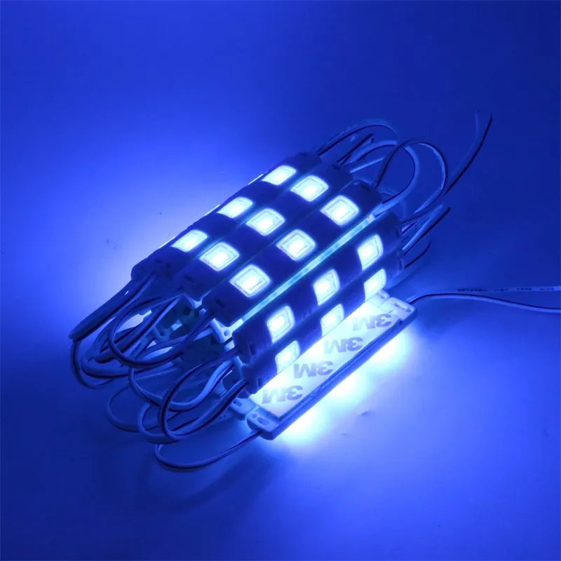 Супер яркий Backlighting Светодиодные модули Light 12V 1.5W 3LEDs светодиодные модули 5630 Инъекции Водонепроницаемая для письма канала Модули освещения