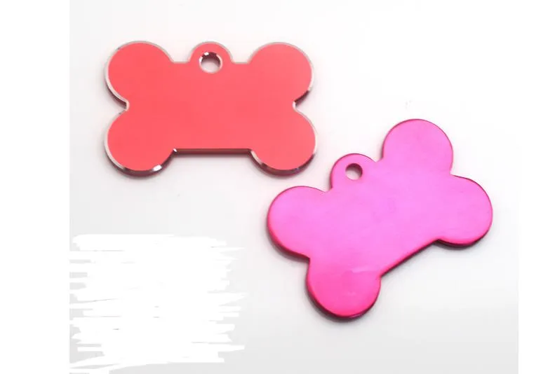 Novo Livre de Gravura Dog Pet ID Tags Nome Do Gato Cão Colar Tag de Animais de Estimação Cartão de Identidade Para Animais de Estimação Moda Chaveiro Cartão de IDENTIFICAÇÃO