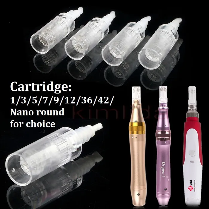 1/3/5/7/9/12/36/42 pins Naald Cartridge voor MYM Derma pen Micro Naald DR. Pen Voor Dermapen