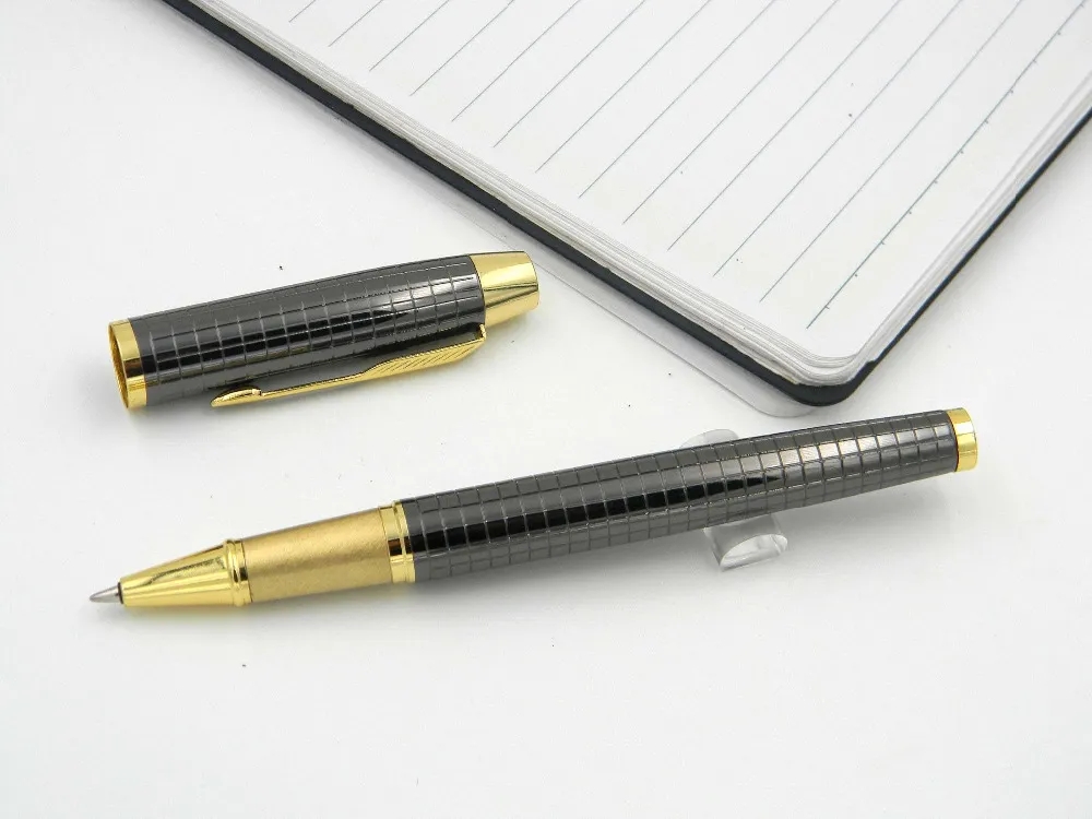 Business Parker IM Gun black Ornamentation With new golden piece Roller ball Pen