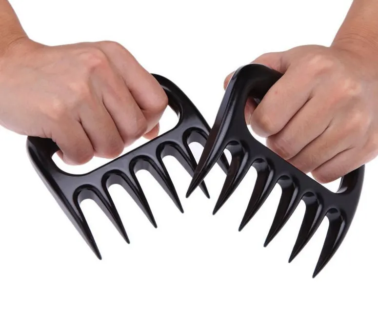 Bear Meat Claws Handler Pulled Pork Shredder Claws Barbecue Fork Tongs Pull Shred Pork BBQ Barbecue Tool