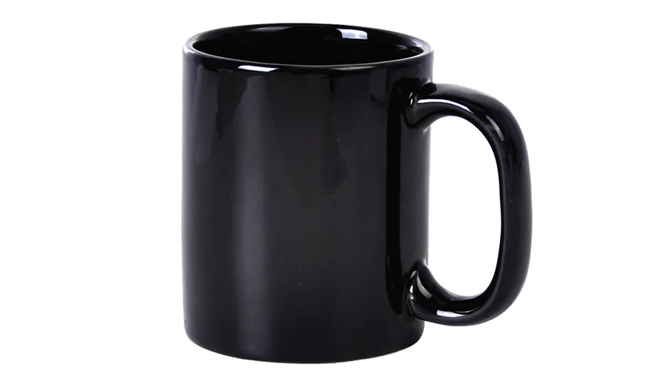 Creative 11oz keramisk kaffemugg för män och kvinnor har en trevlig dag långfingret botten finger roligt kaffe te mjölk kopp cool tumbler nyhet gåvor