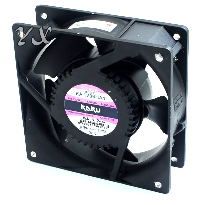 Nouveaux ventilateurs axiaux haute température d'origine KA1238HA1 110 V ventilateur de refroidissement de four IP55 étanche 120*120*38mm