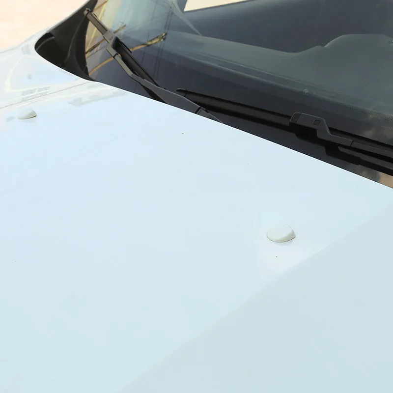 ABS CAR WINDSHIELD WASHER Munstycke Kepsar Dekoration Tillbehör till Jeep Renegade 2016 Up Car Exteriör Tillbehör