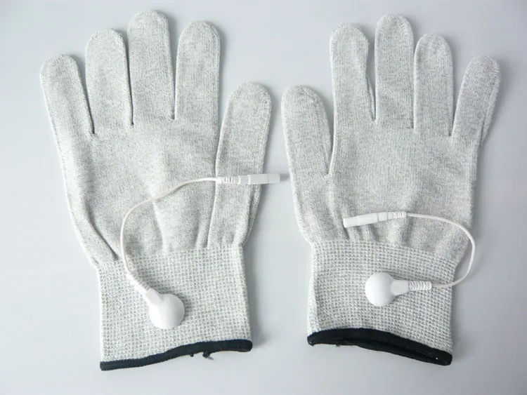 Silver Conductive Massage Gloves For Tens/Ems Machine