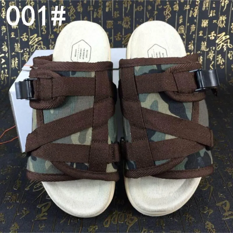 New Brand Visvim Slippers Fashion Shoes Man And Women Lovers Casual Shoes Slippers Beach Sandals Outdoor Slippers Hip-hop Street Sandals