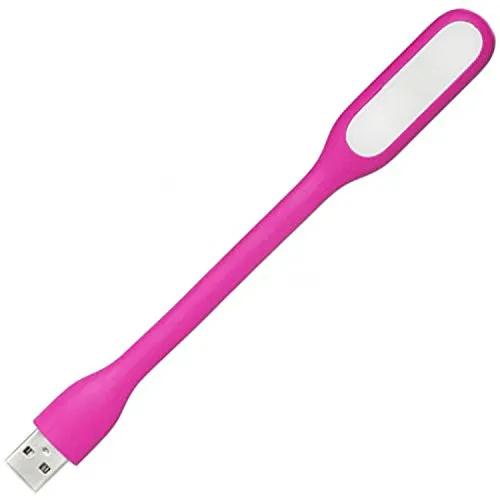 Comprar Mini luz LED USB portátil para lectura, lámpara de mesa, Flexible,  6led, USB, para banco de energía, portátil, Notebook, PC y ordenador