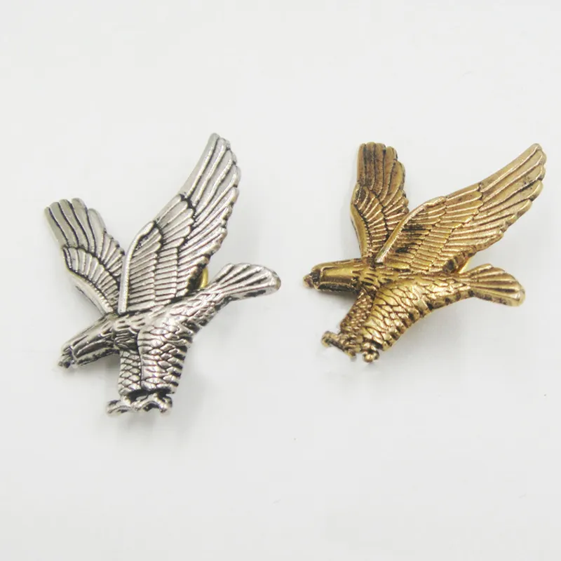 Wholesale Unisex Eagle Shirt Brooch Pin Collar Button Stud Brooches Women Men Jewelry