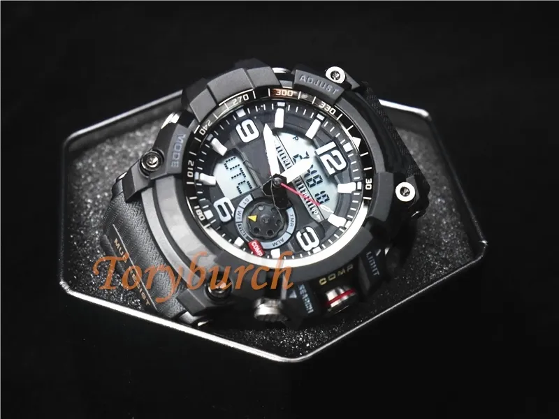 top quality relogio compass temp outdoor army men's sports watch military all functions resist water resistant wristwatch315L