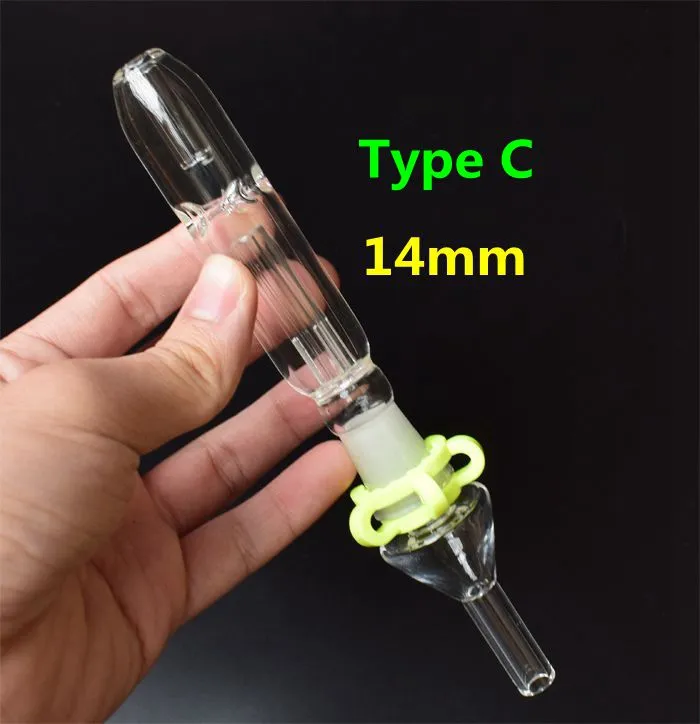 Mini NC Kit with gr2 titanium Tip nail quartz nail 10mm 14mm 18mm all avaiable mini glass pipe Micro NC set Smoking Pipes