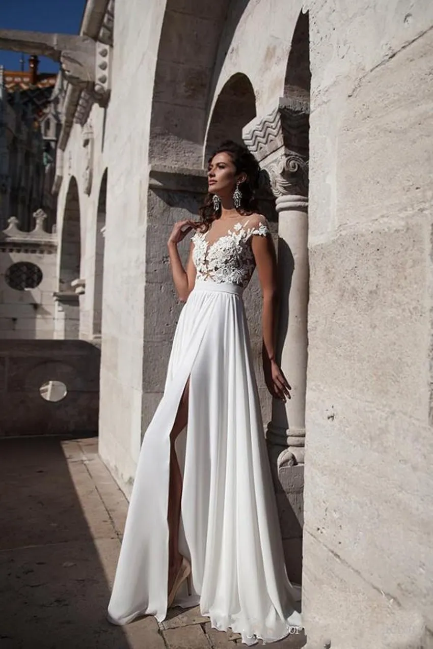 Vestidos De Novia Atractivos De Verano 2020 Blusa De Ilusi n