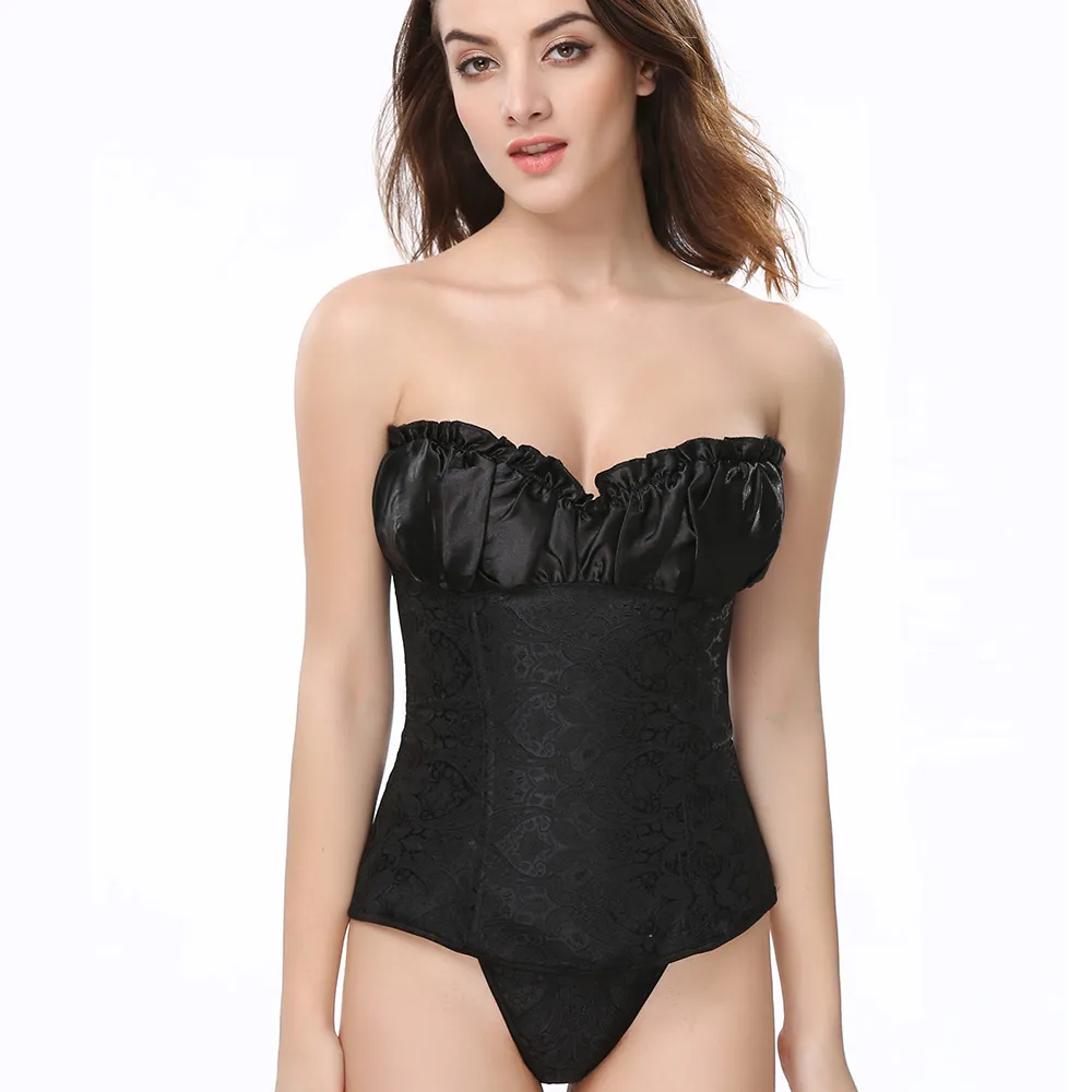 Sexy Lace Corset Lingerie - Womens Bustier Top, Waist Trainer, Bridal Corset,  Adjustable Straps, Plus Size Available, ! from Dhgate Bustiers & Corsets