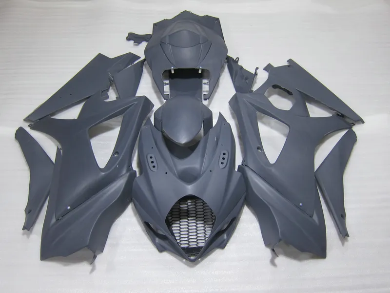 Injektionsgjutna plastfeeder för Suzuki GSXR 1000 2005 2006 Matt Black Fairing Kit GSXR1000 05 06 UT28