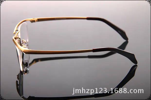 MF1159 Masaki Matsushima Optik Çerçeveler 2017 Yeni Marka Tasarımcısı gözlükler Titanyum Erkekler Rimless Eyewear Frames Boyut: 58-16-144