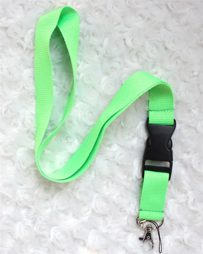 mix colour Solid Blank neck lanyard phone key chain for collection ID holders