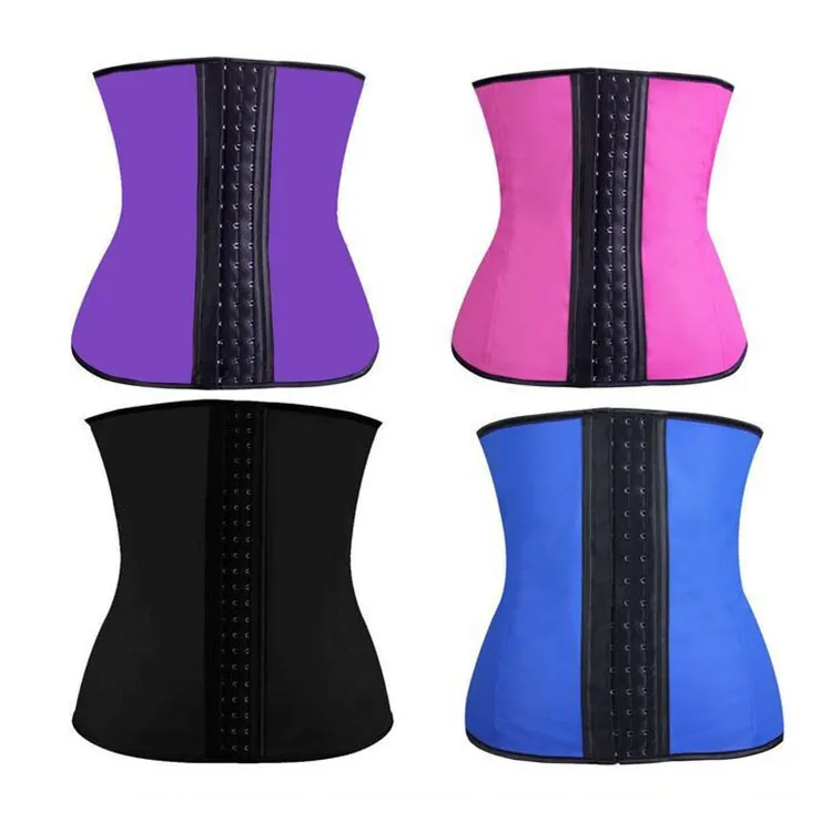 En stock. Femmes Latex Taille Formation Cincher Underbust sculpture Minceur sculpture vêtements Corset Corps Shaper Taille Formateur