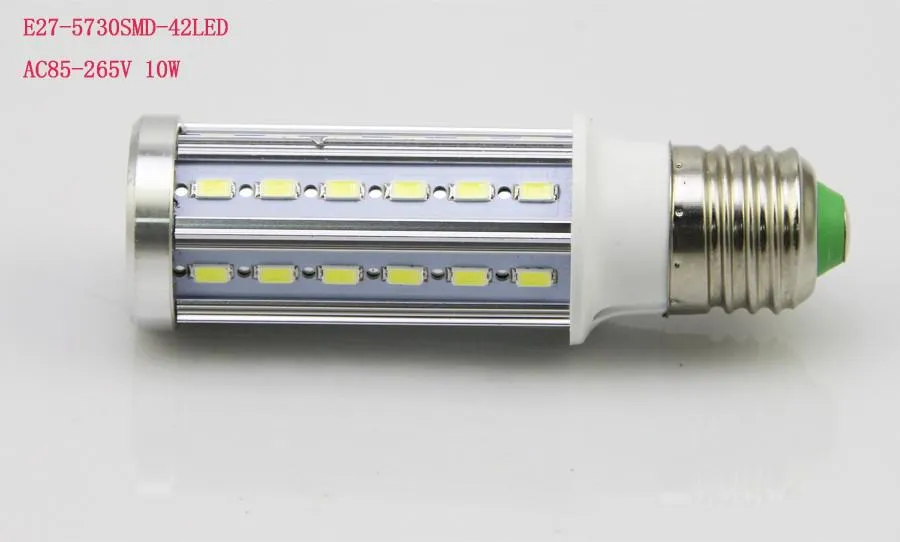 DHL Süper Parlak LED Mısır Işık E27 E14 B22 SMD5730 85-265 V 10 W 15 W 20 W 25 W 30 W 40 W 60 W 80 W LED Ampul Aydınlatma Lambaları