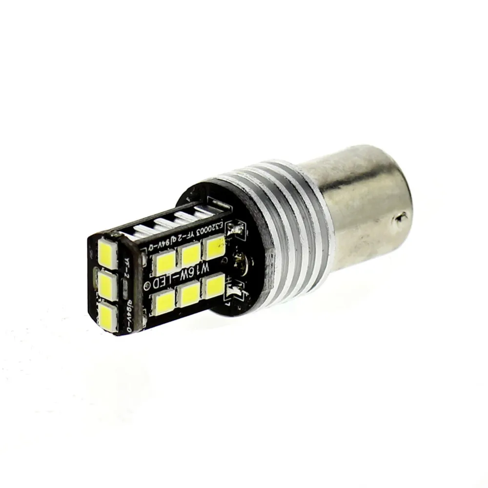 T20 1156 1157 P21w 2835 15SMD Car LED Bulb No Error Reverse Canbus Bulb Auto LED Back Up Reversing Lamp Bulbs