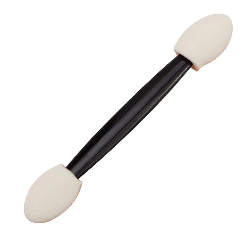 Nieuwe Eyeshadow Applicator Spons Dubbele Geëindigd Make-upbenodigdheden Draagbare Lipliner Borstels Nail Mirror Powder Brush