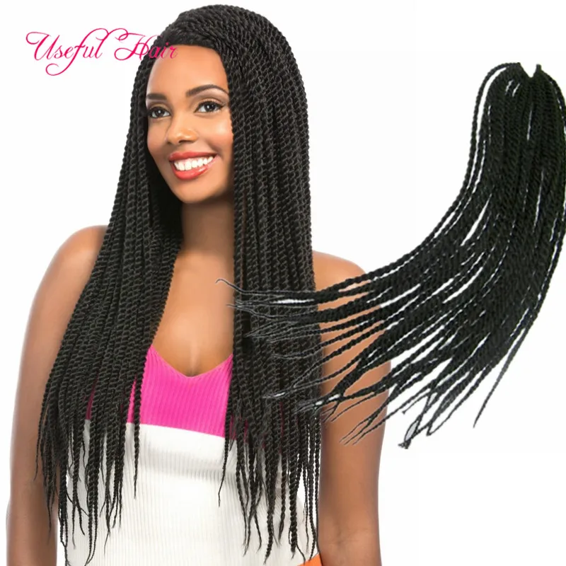 Senegalese Twist Crochet Hair 18 Inch Senegalese Twist Braids For Black  Women 30 Strands Small Twist Crochet Braids Hair With Natural Ends From  6,58 €