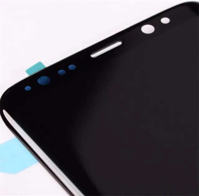 OEM Nowy test Amoled LCD Ekran dotykowy Wymiana Digitizer dla Samsung Galaxy S8 G950 S8 + S8 Plus G955