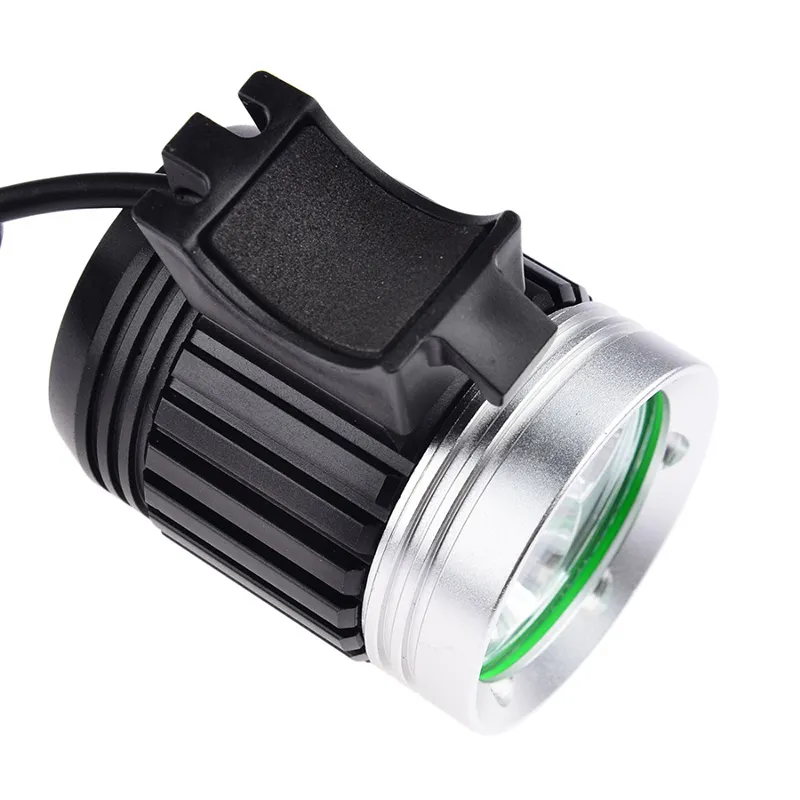 Waterproof Led Bicycle Light 3 x CREE XML T6 4000Lumen Bike Front Head Lamp Wholesale Suit for 8.4v Battery Pack