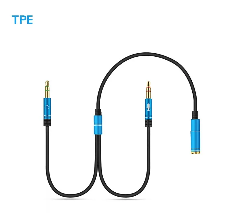 Aux to sales headphone and microphone