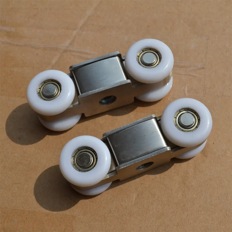 ultraquiet wooden door roller furniture sliding window pulley hanging track nylon wheel glass bearing hardware4065652