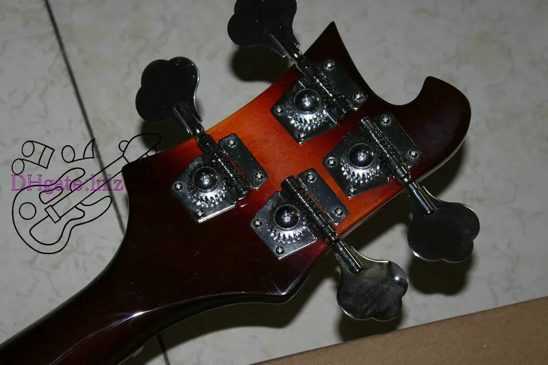 Groothandel gitaren nieuwe 4 string bass 4003 elektrische basgitaar vuur burst uit China gratis verzending