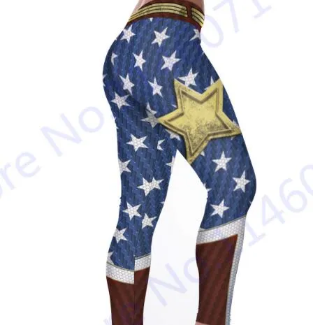 Costume Wonder Woman Workout Leggings Wonder Woman