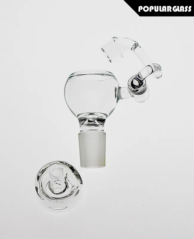 SAML 100% Quartz H Emmers met carb caps domeless nagel Waterpijpen swing Arm H-Buckets glazen kom PG5065