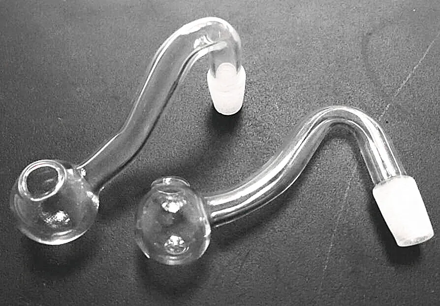 New Clear Glass Queimador de Óleo Tubo De Vidro Tubo De Queimador De Óleo De Vidro Tubo para Fumar Frete Grátis