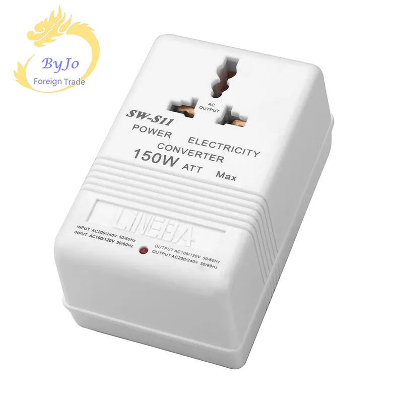 110V till 220V Stepup Down Voltage Converter 150W Transformer Travel Converter1670469