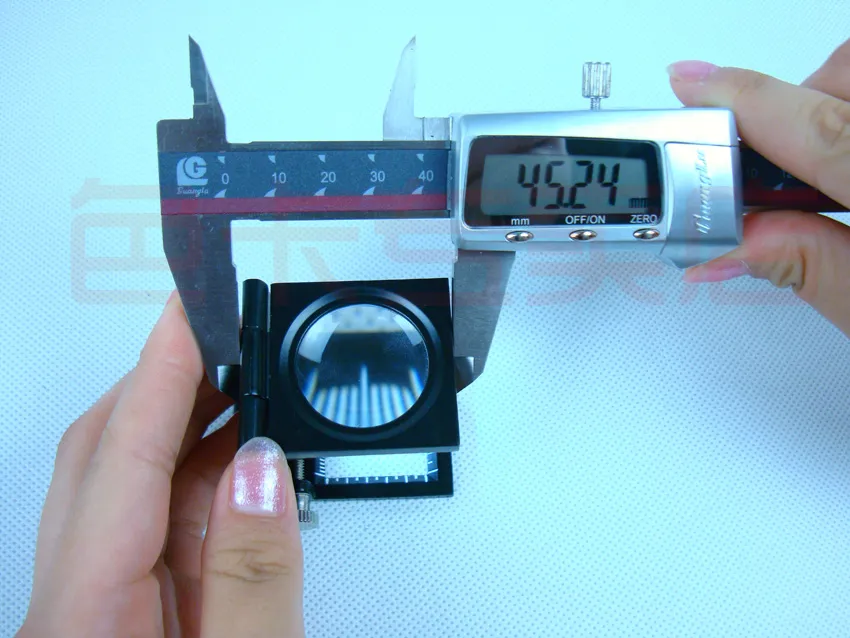 10X Magnification Watch Repair Tool Durable Zinc Alloy Frame & Optical