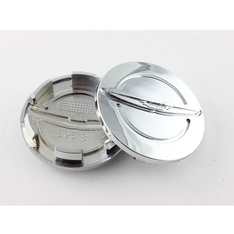 Dla 300 Sebring Pacifica 64mm ABS Chrome Silver Black Chrysler Logo Koła Centrum Hub Cap Car Rim Odznaka Godło Pokrywy