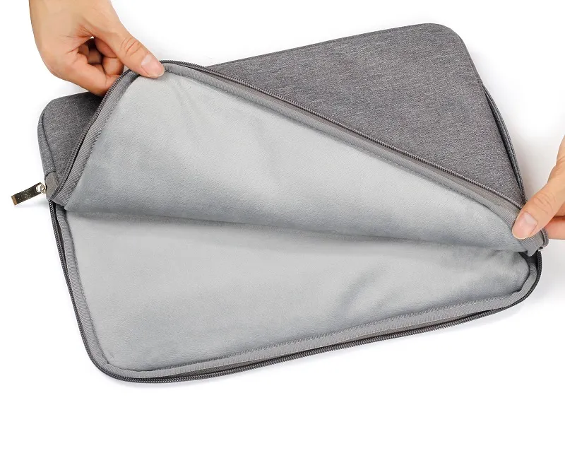 تخزين كمبيوتر محمول تخزين حقيبة حماية الأكمام حقيبة يد HP Dell MacBook Air Pro Retina 13 15 بوصة Jean Universal Fabric Zipper Bags Froofchper