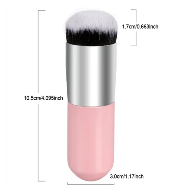 Zupełnie nowe płaskie podkładowe pędzle do makijażu Buffer Buffer Make Up Pędzle Pędzers Beauty Starter Kabuki Contour Smuls Tools7661468