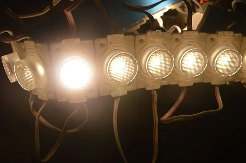 3030 LED Module Lumière Avec Lentille 1.5W DC12V Sidelight Module Pour LED Signe Boîte À Lumière LED Canal Lettres